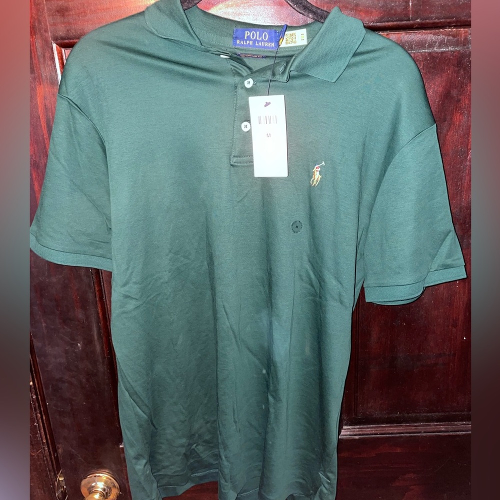 Green polo by Ralph Lauren